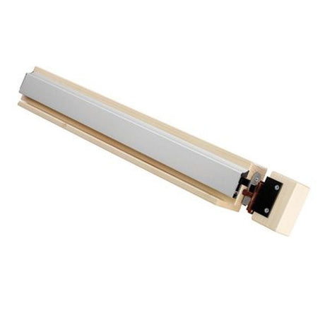Eurospec Door Furniture Satin Anodised Aluminium / Fire & Acoustic Seals Eurospec - ES Surface 37 DB Range 930mm. - Satin Anodised Aluminium