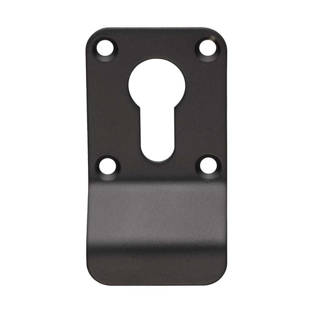 Eurospec Door Furniture Matt Black / Euro Profile Cylinder Pull Eurospec - Euro Profile Cylinder Pull - Matt Black