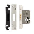 Eurospec Locks & Latches Satin Stainless Steel / Euro Profile Deadlocks / 2.5" / 65mm Eurospec - Euro Profile Deadlock 64mm - Satin Stainless Steel