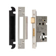 Eurospec Locks & Latches Satin Stainless Steel / Euro Profile Sashlocks / 2.5" / 65mm Eurospec - Euro Profile Sashlock 64mm - Satin Stainless Steel