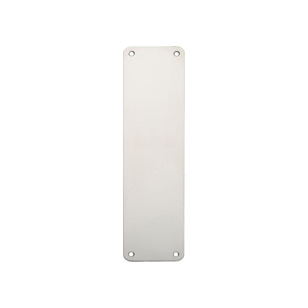 Eurospec Door Furniture Polished Stainless Steel / Finger Plates / 300 x 75mm Eurospec - Finger Plate Plain 300 x 75mm - PSS