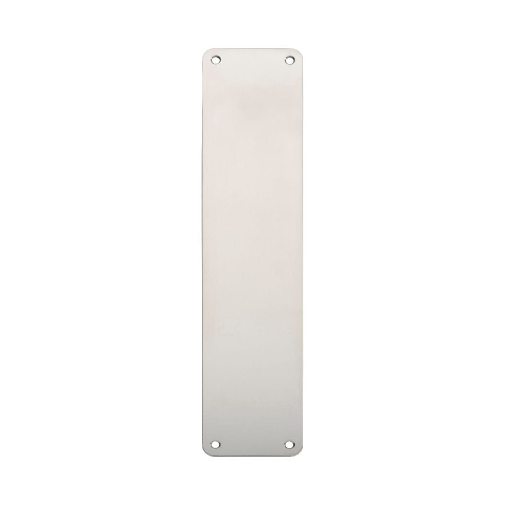 Eurospec Door Furniture Polished Stainless Steel / Finger Plates / 350 x 75mm Eurospec - Finger Plate Plain 350 x 75mm - PSS