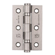 Eurospec Hinges Satin Nickel / Ball Bearing Hinges / 3" (76mm) Eurospec - Grade 7 Ball Bearing Hinge 76 x 51mm - Satin Nickel