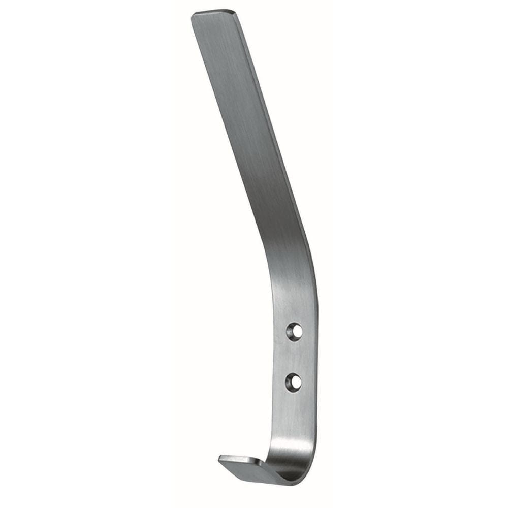 Eurospec Accessories Satin Stainless Steel / Hat & Coat Hooks Eurospec - Hat and Coat Hook - Satin Stainless Steel