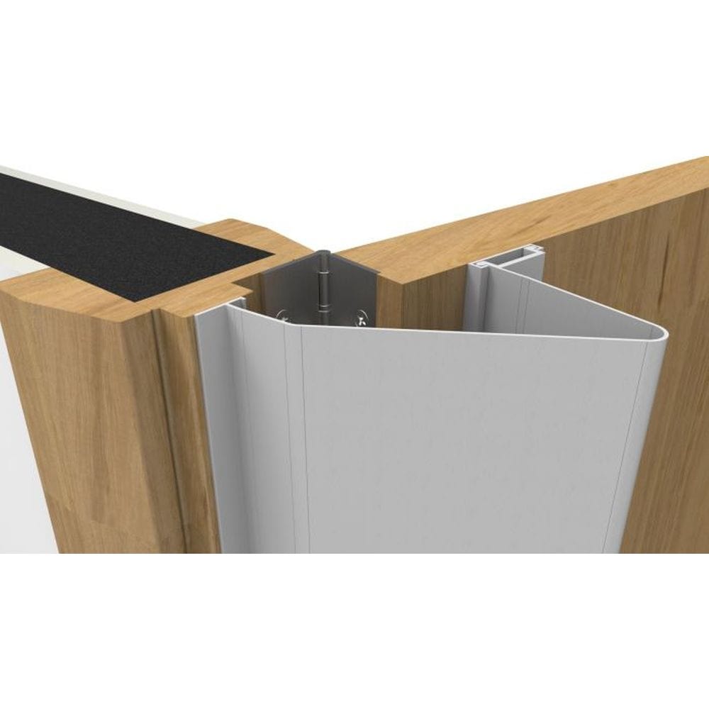 Eurospec Door Furniture White / Finger Guards Eurospec - Hinge Guards Finger Protectors White Rear - White