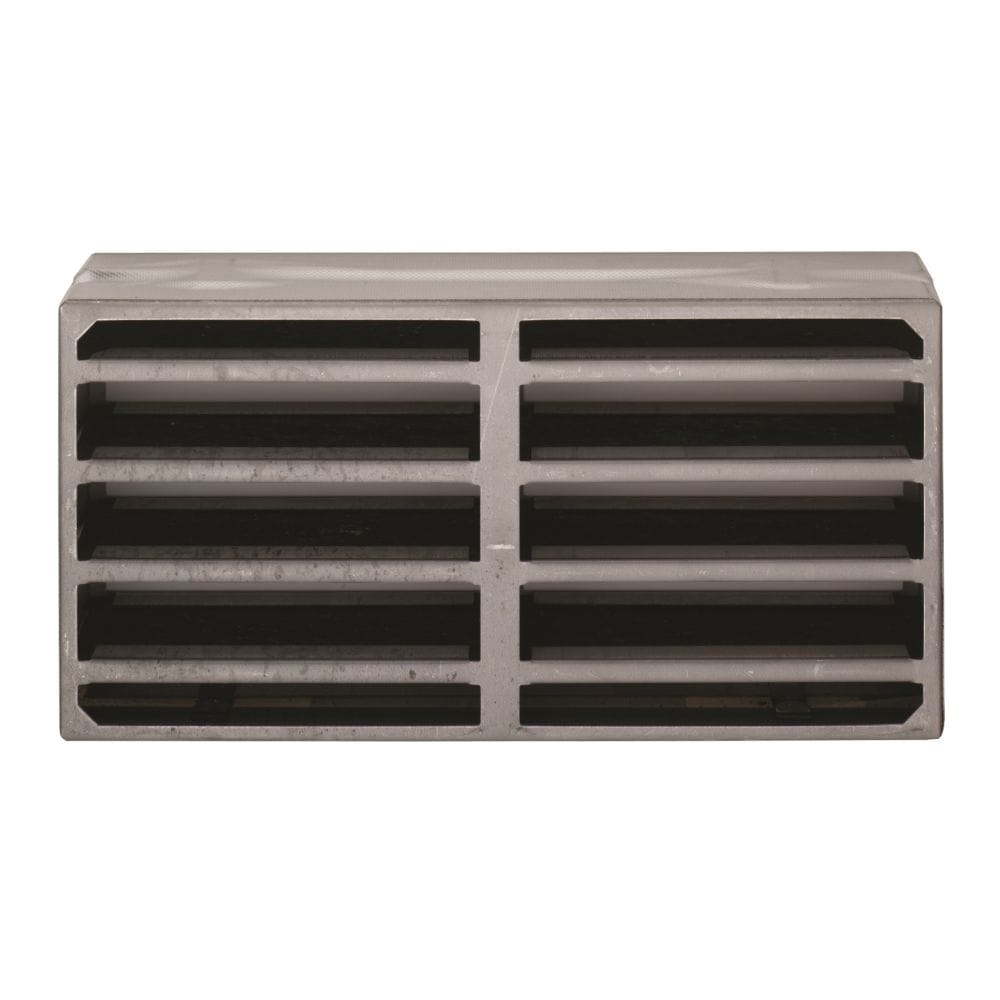 Eurospec Accessories Silver / Intumescent Vent Eurospec - Intumescent Air Transfer Vent Grille 112 x 225mm - Silver