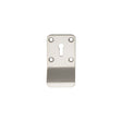 Eurospec Door Furniture Polished Stainless Steel / Mortice Key Cylinder Pulls Eurospec - Lock Profile Cylinder Pull - Bright Stainless Steel
