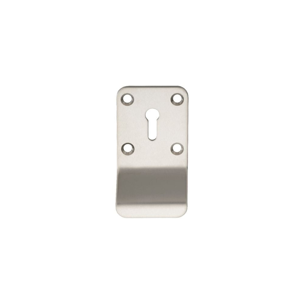 Eurospec Door Furniture Polished Stainless Steel / Mortice Key Cylinder Pulls Eurospec - Lock Profile Cylinder Pull - Bright Stainless Steel