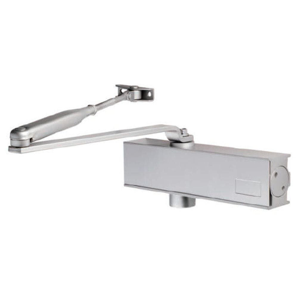 Eurospec Door Furniture Silver / Door Closers / Size 2-4 Eurospec - Overhead Door Closer Variable Power Size 2-4 - Silver