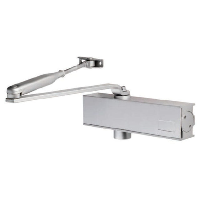 Eurospec Door Furniture Silver / Door Closers / Size 2-4 Eurospec - Overhead Door Closer Variable Power Size 2-4 - Silver