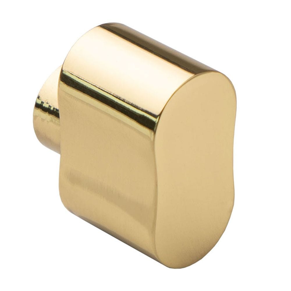 Eurospec Locks & Latches Polished Brass Eurospec - Peanut Shaped Thumbturn to suit Cylinder - Polished Brass