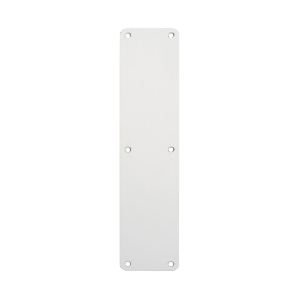 Eurospec Door Furniture Satin Anodised Aluminium / Finger Plates / 350 x 75mm Eurospec - Plain Finger Plate 350 x 75mm - SAA
