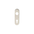 Eurospec Door Furniture Satin Stainless Steel / DIN Lock Handles & Accessories Eurospec - Radius Covers for Euro Lock Backplate 72mm Din - Satin Stainless Stee