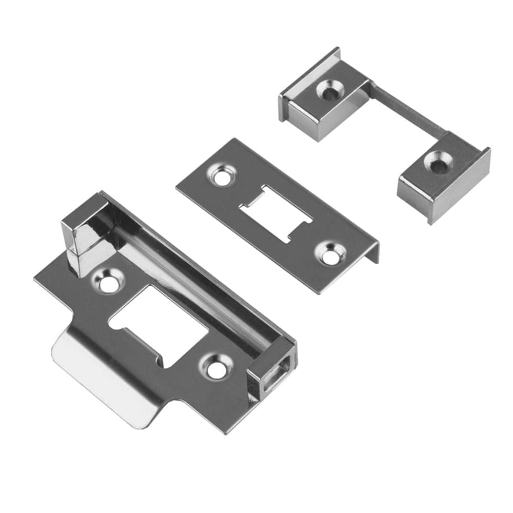 Eurospec Locks & Latches Polished Stainless Steel / Rebate Sets Eurospec - Rebate set - Bright Stainless Steel