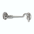Eurospec Accessories Satin Stainless Steel / Cabin Hooks / 4" / 100mm Eurospec - Silent Pattern Cabin Hook 100mm - Satin Stainless Steel