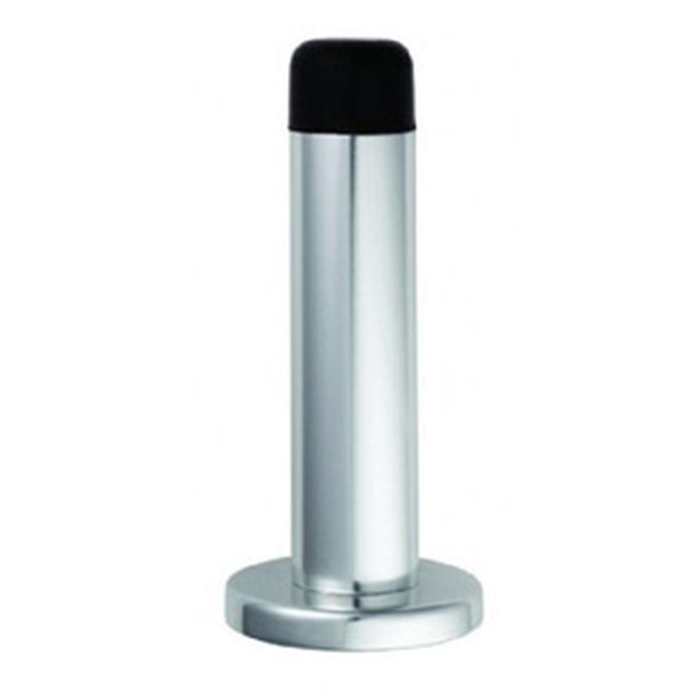 Eurospec Door Furniture Polished Anodised Aluminium / Projection Door Stop Eurospec - Skirting Mounted Door stop - Polished Anodised Aluminium