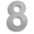 Eurospec Door Furniture Satin Stainless Steel / Numerals / 9 Eurospec - Stainless Steel 7" Numerals (0-9) (Number 8) - Satin Stainless Steel
