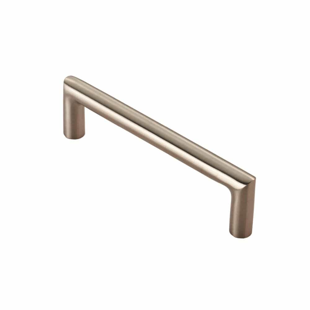 Eurospec Cabinet Hardware Satin Stainless Steel / Cabinet Pull Handles Eurospec - Stainless Steel Solid Mitred Pull Handle - Satin Stainless Steel