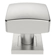 Eurospec Door Furniture Satin Stainless Steel / Mortice Knobs Eurospec - Steelworx Square Knobset - Satin Stainless Steel