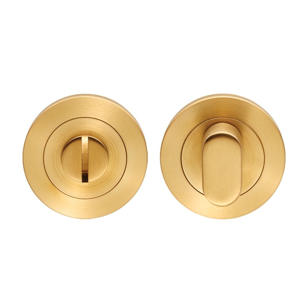 Eurospec Door Furniture Satin PVD / No Eurospec - Steelworx SWL Thumbturn - Satin PVD