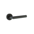 Forme Door Furniture Urban Dark Bronze / Round Rose Forme Elle Designer Lever on Minimal Round Rose - Urban Dark Bronze