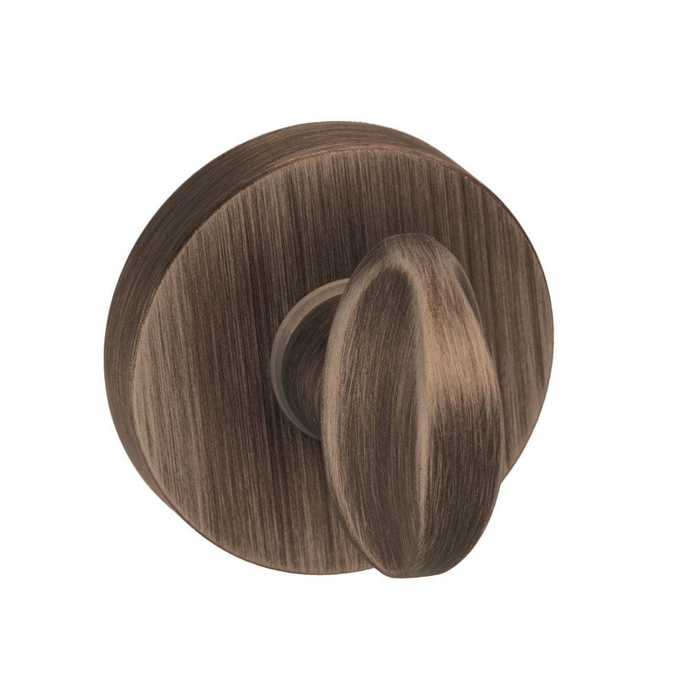 Forme Door Furniture Urban Bronze / No Forme WC Turn and Release on Minimal Round Rose - Urban Bronze
