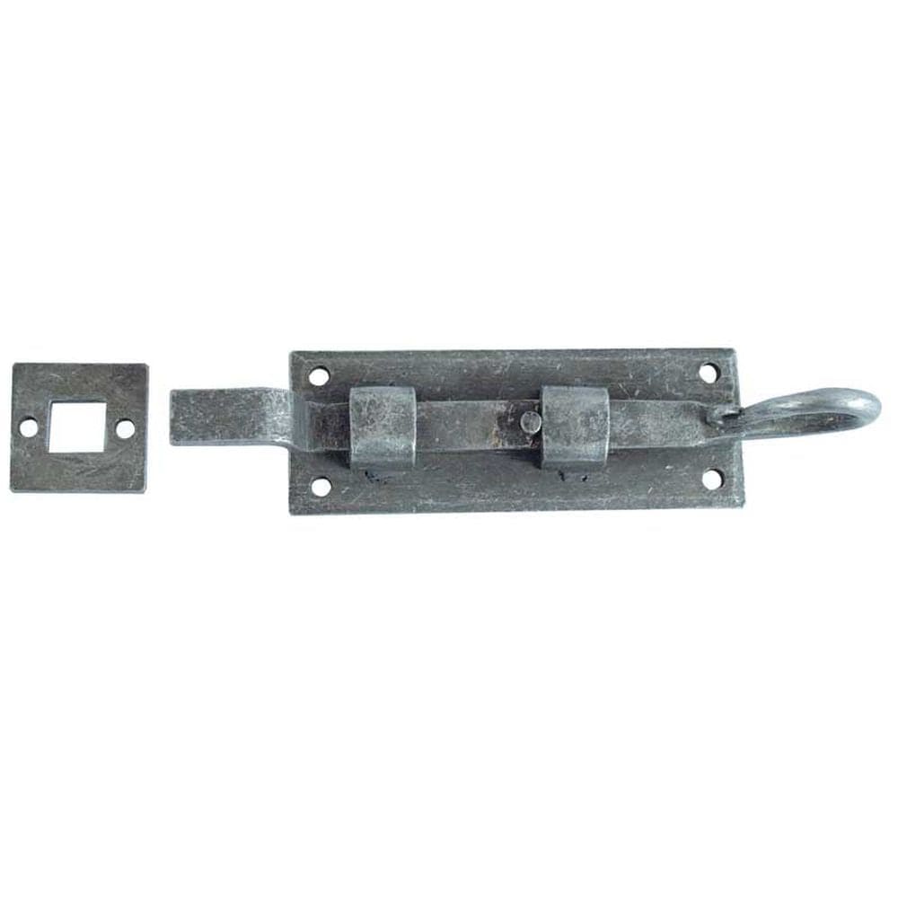 Frelan Hardware Accessories Pewter / Straight Surface Bolts / 100mm / 4" Frelan - 100mm Neck Bolt