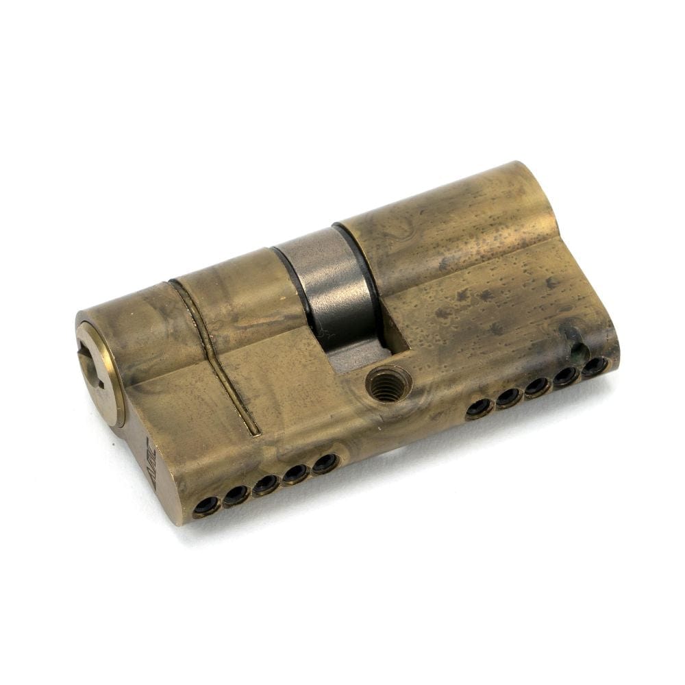 From The Anvil Locks & Latches Aged Brass / Euro Double Cylinders / 30 x 30mm From The Anvil - Aged Brass 30/30 5pin Euro Cylinder KA