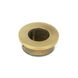 From The Anvil Door Furniture Aged Brass / Door Edge Pull / Round From The Anvil - Aged Brass 34mm Round Finger Edge Pull