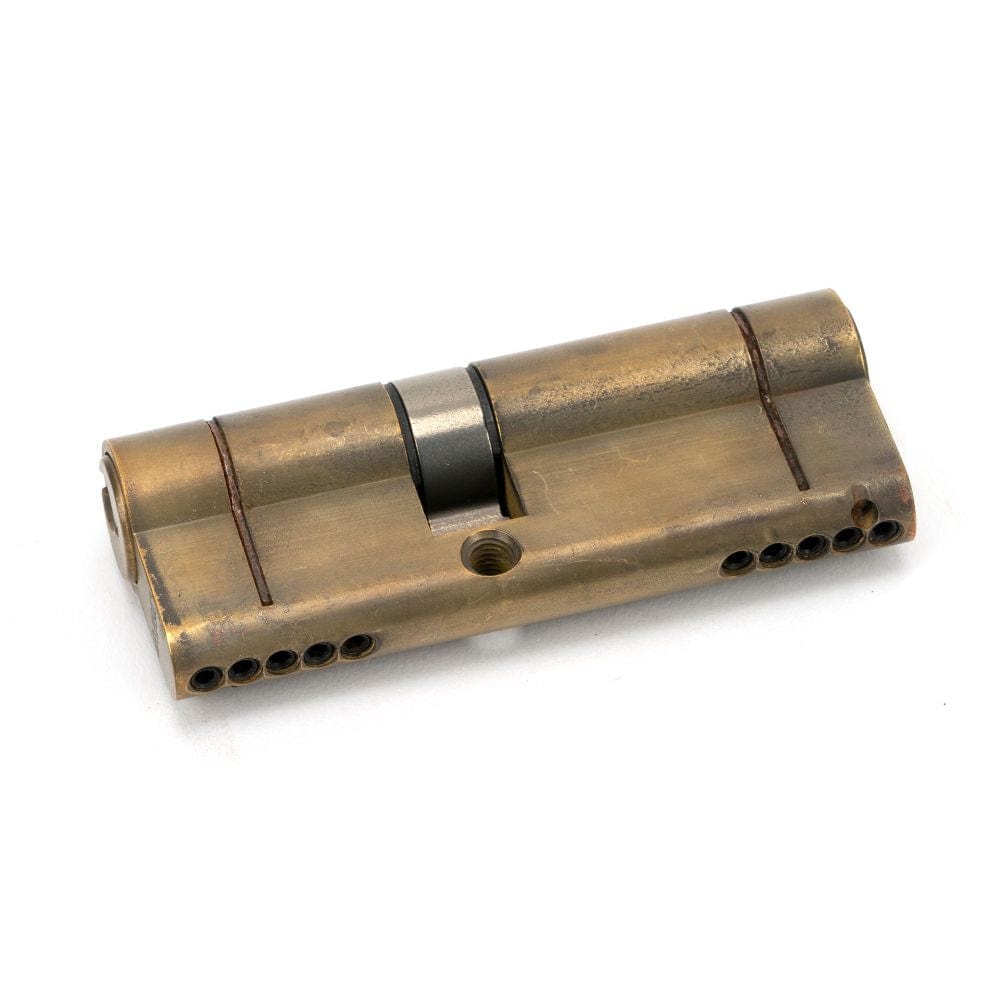 From The Anvil Locks & Latches Aged Brass / Euro Double Cylinders / 35 x 45mm From The Anvil - Aged Brass 35/45 5pin Euro Cylinder KA