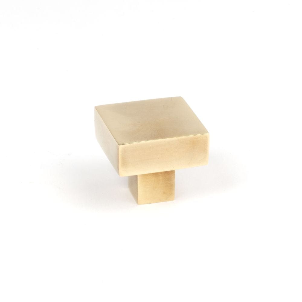 From The Anvil Cabinet Hardware Aged Brass / Cabinet Knobs / 30mm Dia. From The Anvil - Aged Brass Albers Cabinet Knob - 30mm