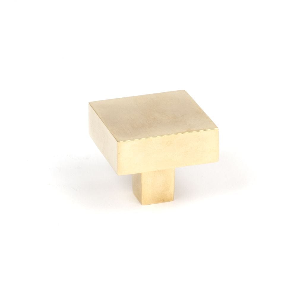 From The Anvil Cabinet Hardware Aged Brass / Cabinet Knobs / 35mm Dia. From The Anvil - Aged Brass Albers Cabinet Knob - 35mm
