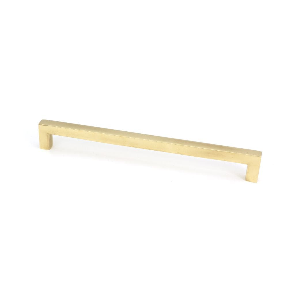 From The Anvil Cabinet Hardware Aged Brass / Cabinet Pull Handles / Large From The Anvil - Aged Brass Albers Pull Handle - Large