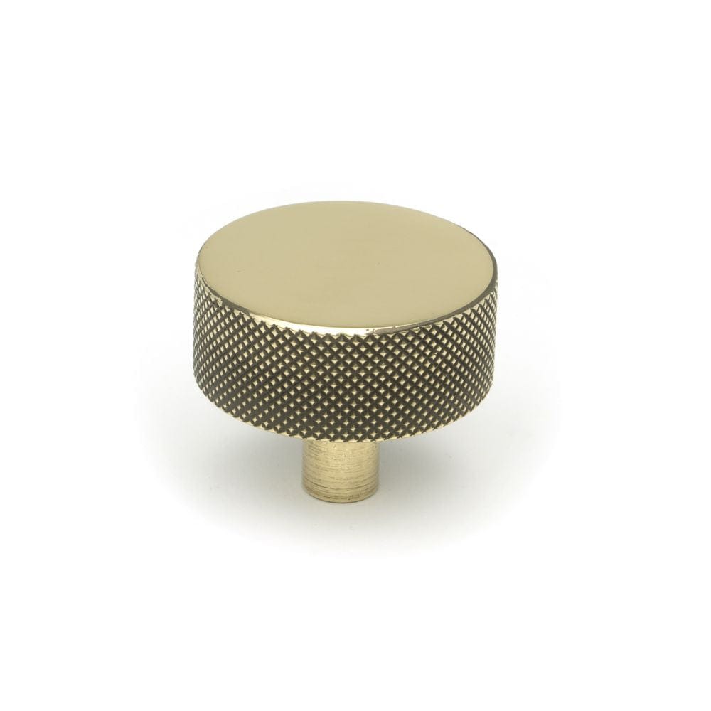 From The Anvil Cabinet Hardware Aged Brass / Cabinet Knobs / 38mm Dia. From The Anvil - Aged Brass Brompton Cabinet Knob - 38mm (No rose)