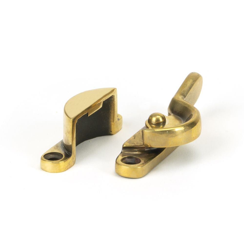 From The Anvil Window Furniture Aged Brass / Sash Window Fitch Fasteners / Yes From The Anvil - Aged Brass Fitch Fastener