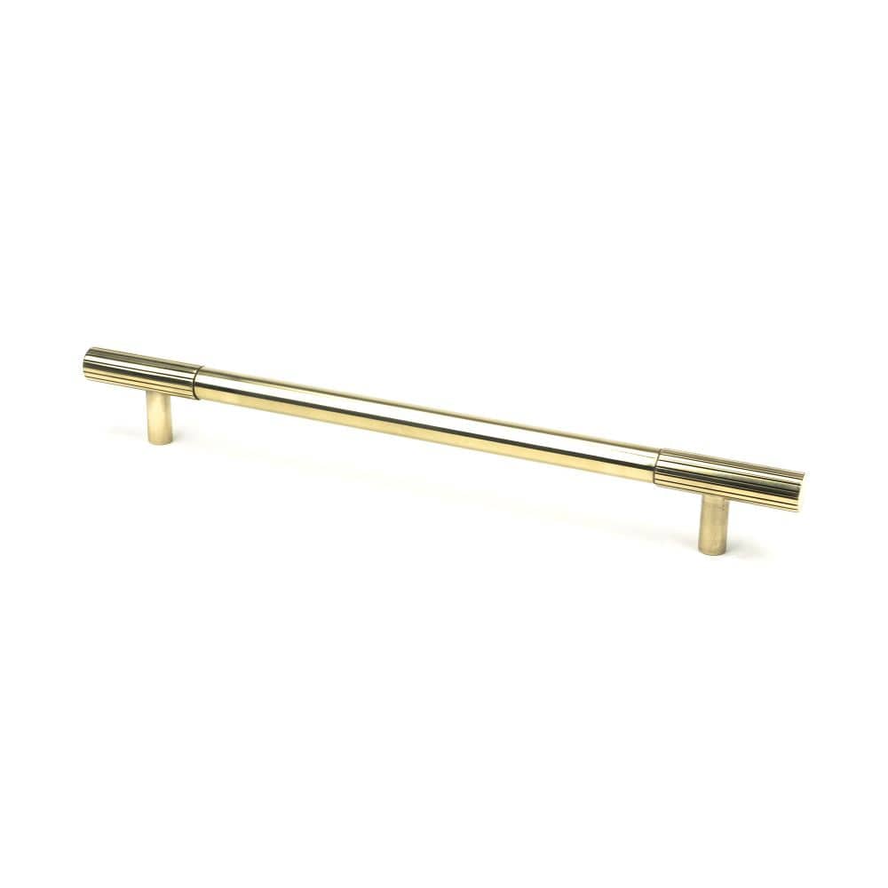 From The Anvil Cabinet Hardware Aged Brass / Cabinet Pull Handles / Large From The Anvil - Aged Brass Judd Pull Handle - Large