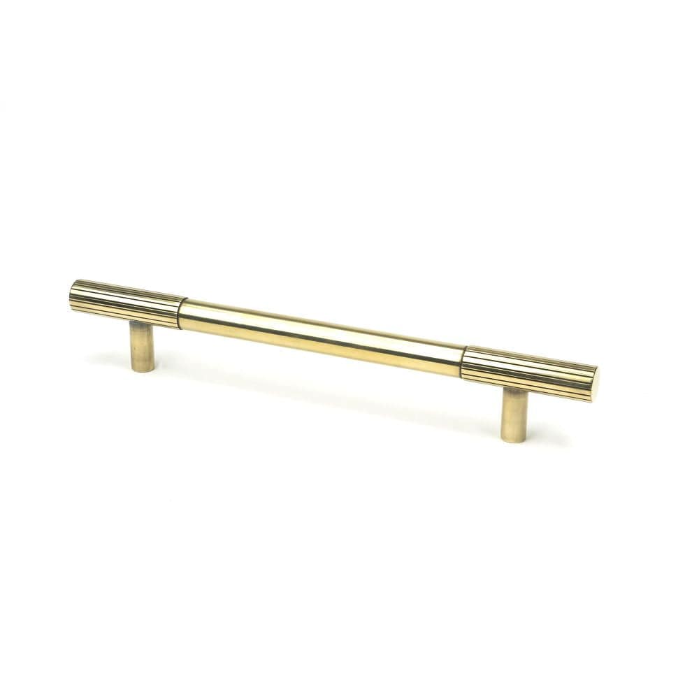 From The Anvil Cabinet Hardware Aged Brass / Cabinet Pull Handles / Medium From The Anvil - Aged Brass Judd Pull Handle - Medium
