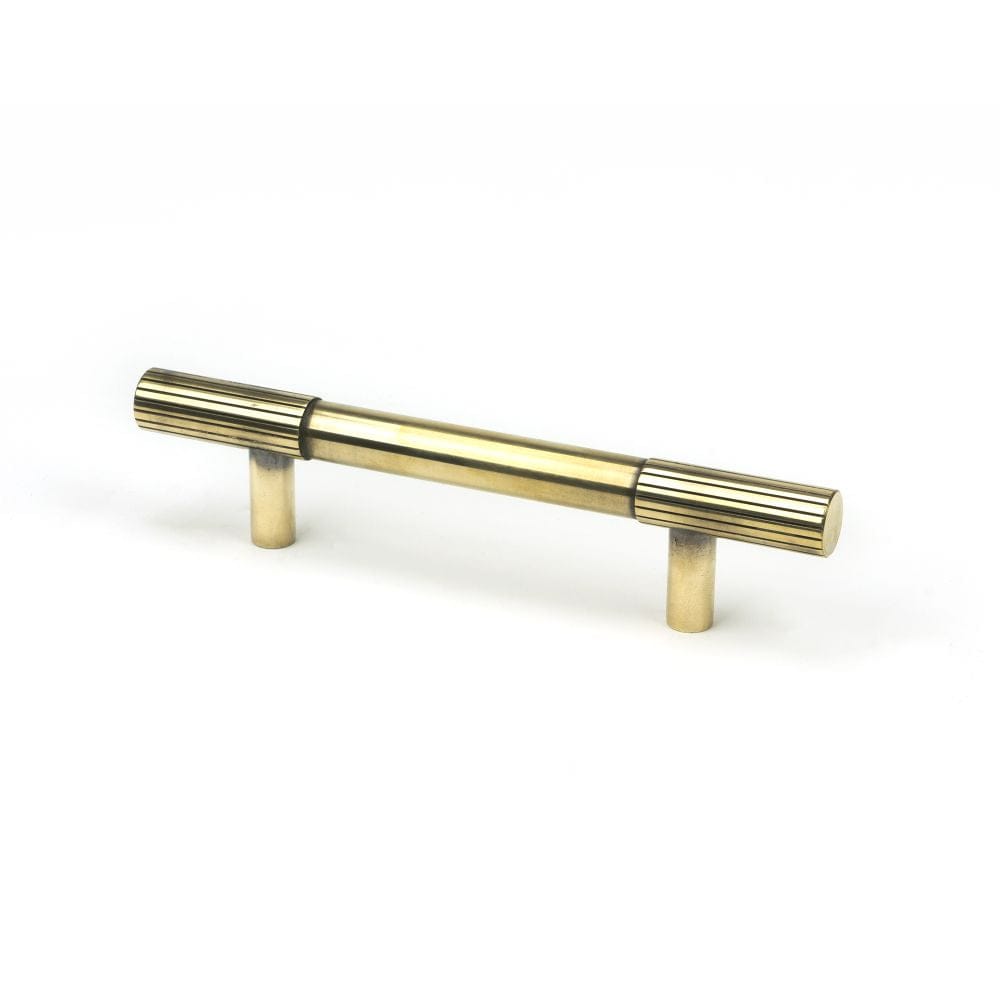 From The Anvil Cabinet Hardware Aged Brass / Cabinet Pull Handles / Small From The Anvil - Aged Brass Judd Pull Handle - Small