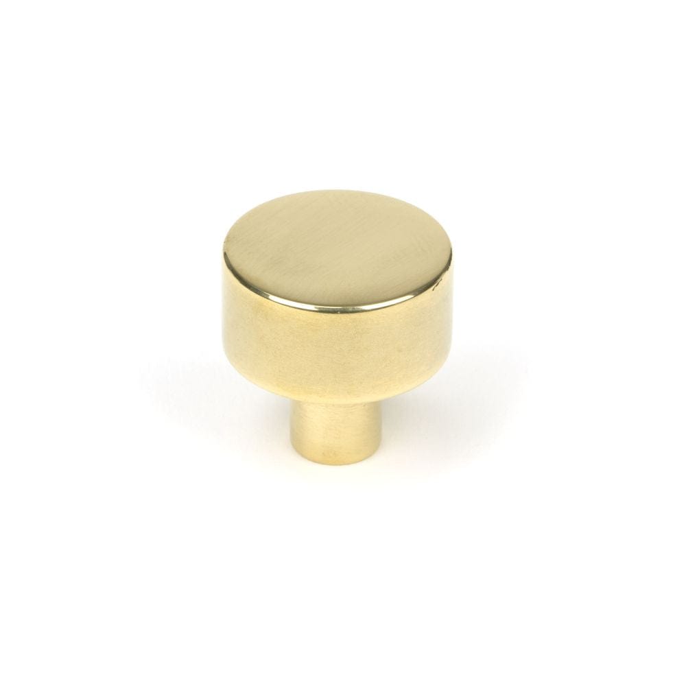 From The Anvil Cabinet Hardware Aged Brass / Cabinet Knobs / 25mm Dia. From The Anvil - Aged Brass Kelso Cabinet Knob - 25mm (No rose)
