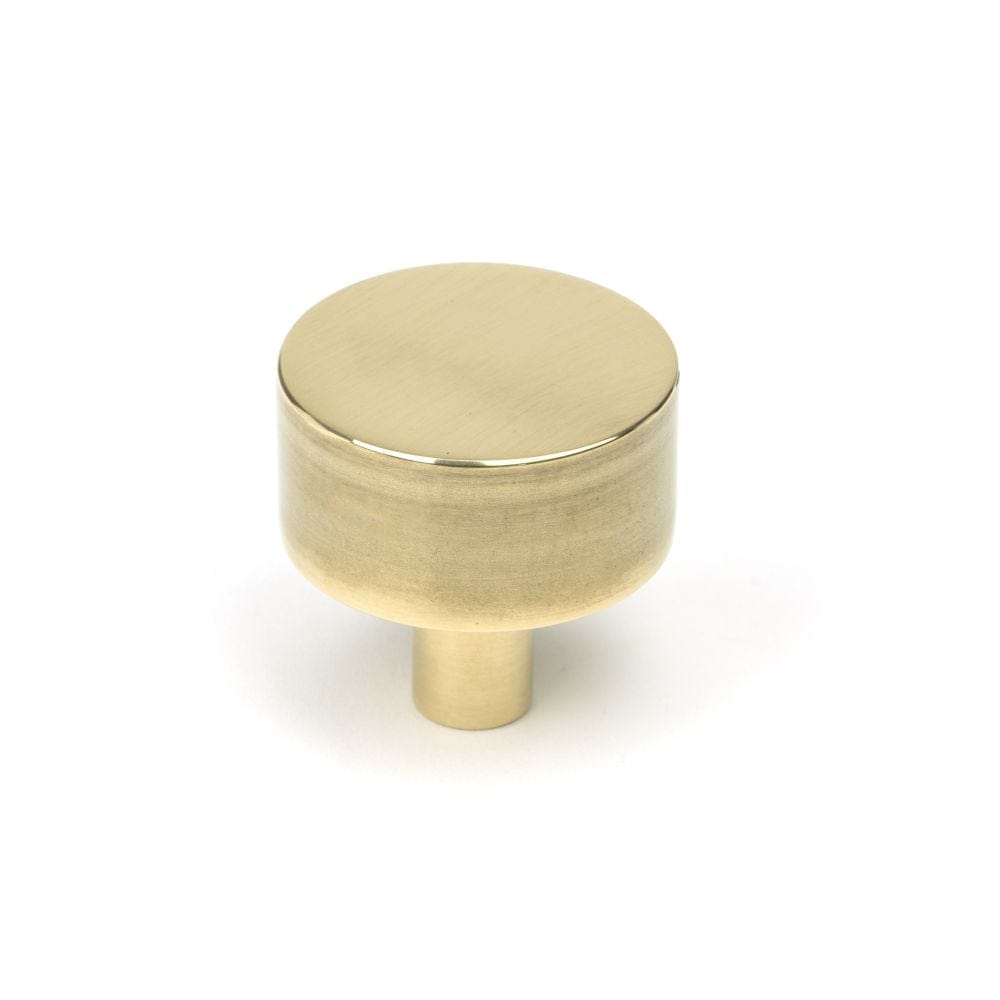 From The Anvil Cabinet Hardware Aged Brass / Cabinet Knobs / 32mm Dia. From The Anvil - Aged Brass Kelso Cabinet Knob - 32mm (No rose)