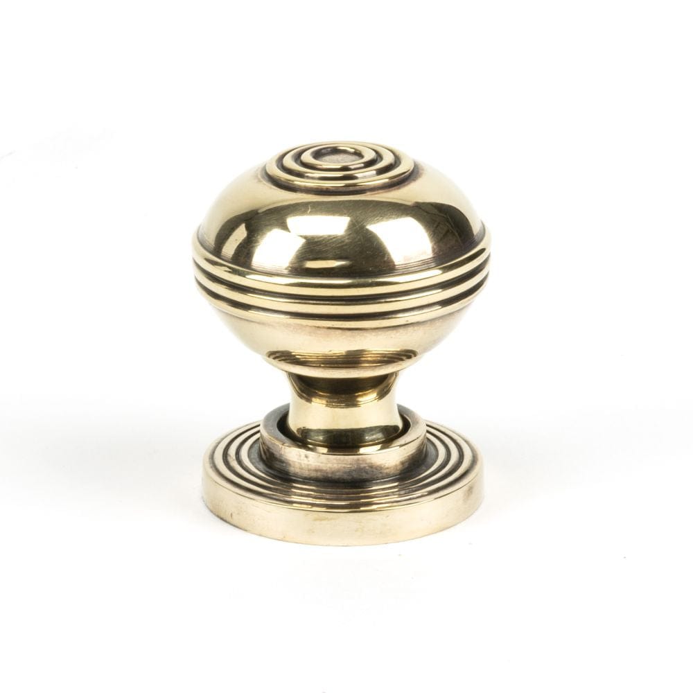 From The Anvil Cabinet Hardware Aged Brass / Cabinet Knobs / 32mm Dia. From The Anvil - Aged Brass Prestbury Cabinet Knob 32mm