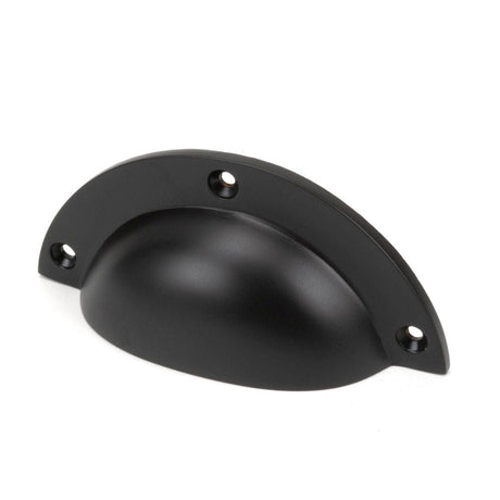 From The Anvil Cabinet Hardware Aged Bronze / Cabinet Cup Pulls From The Anvil - Aged Bronze 4" Plain Drawer Pull