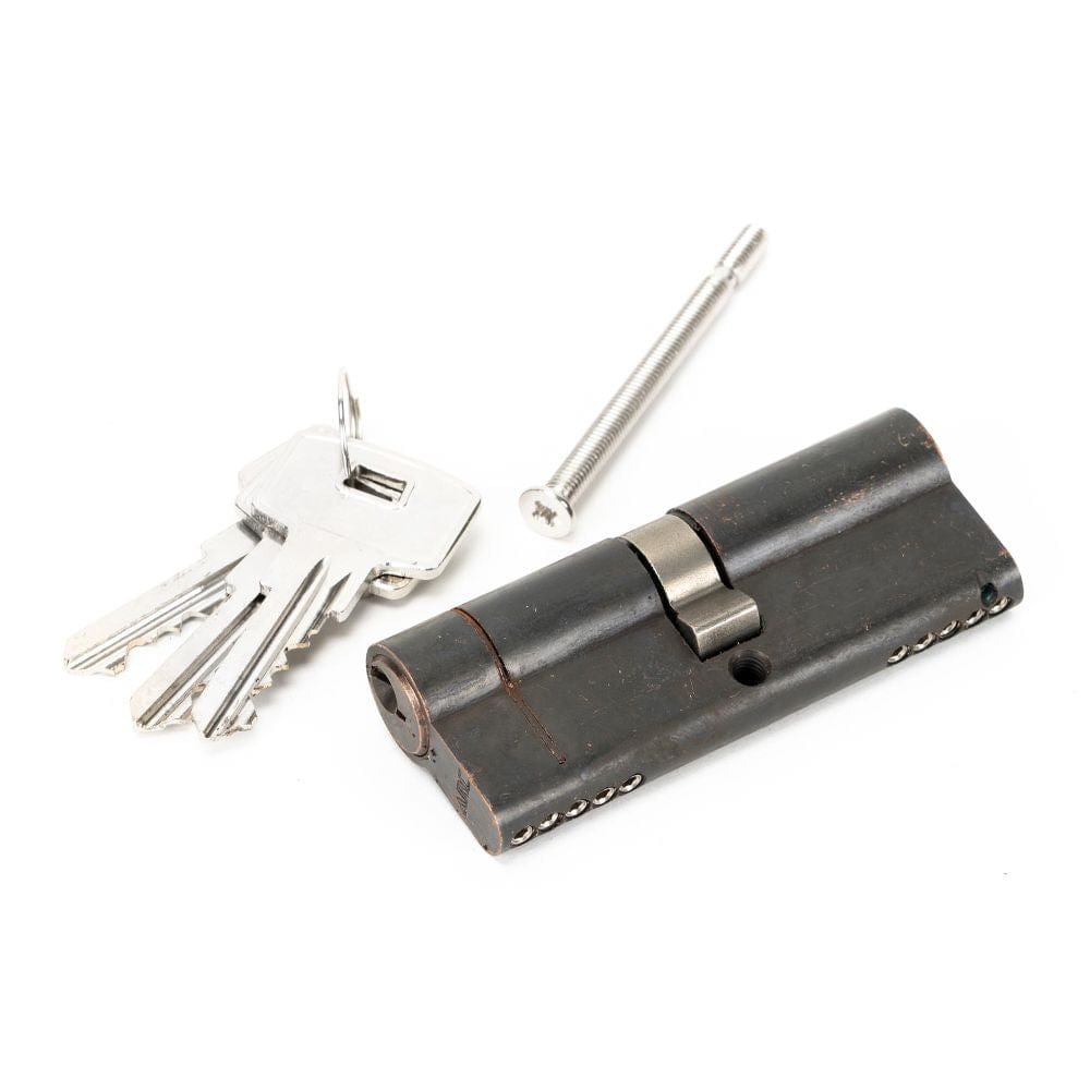 From The Anvil Locks & Latches Aged Bronze / Euro Double Cylinders / 40 x 40mm From The Anvil - Aged Bronze 40/40 5pin Euro Cylinder KA