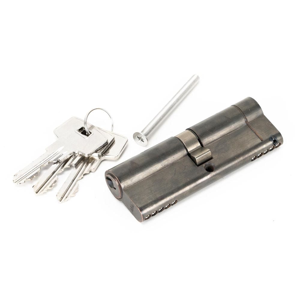 From The Anvil Locks & Latches Aged Bronze / Euro Double Cylinders / 45 x 45mm From The Anvil - Aged Bronze 45/45 5pin Euro Cylinder
