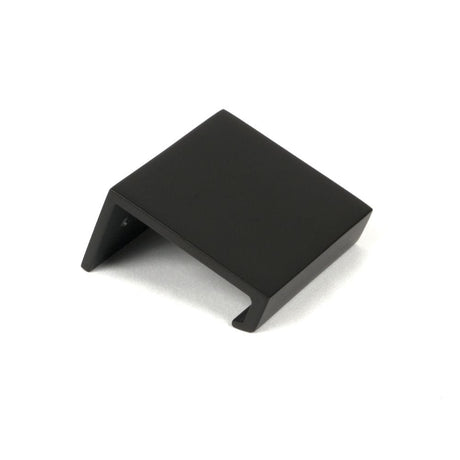 From The Anvil Cabinet Hardware Aged Bronze / Edge Pull / 50mm From The Anvil - Aged Bronze 50mm Plain Edge Pull