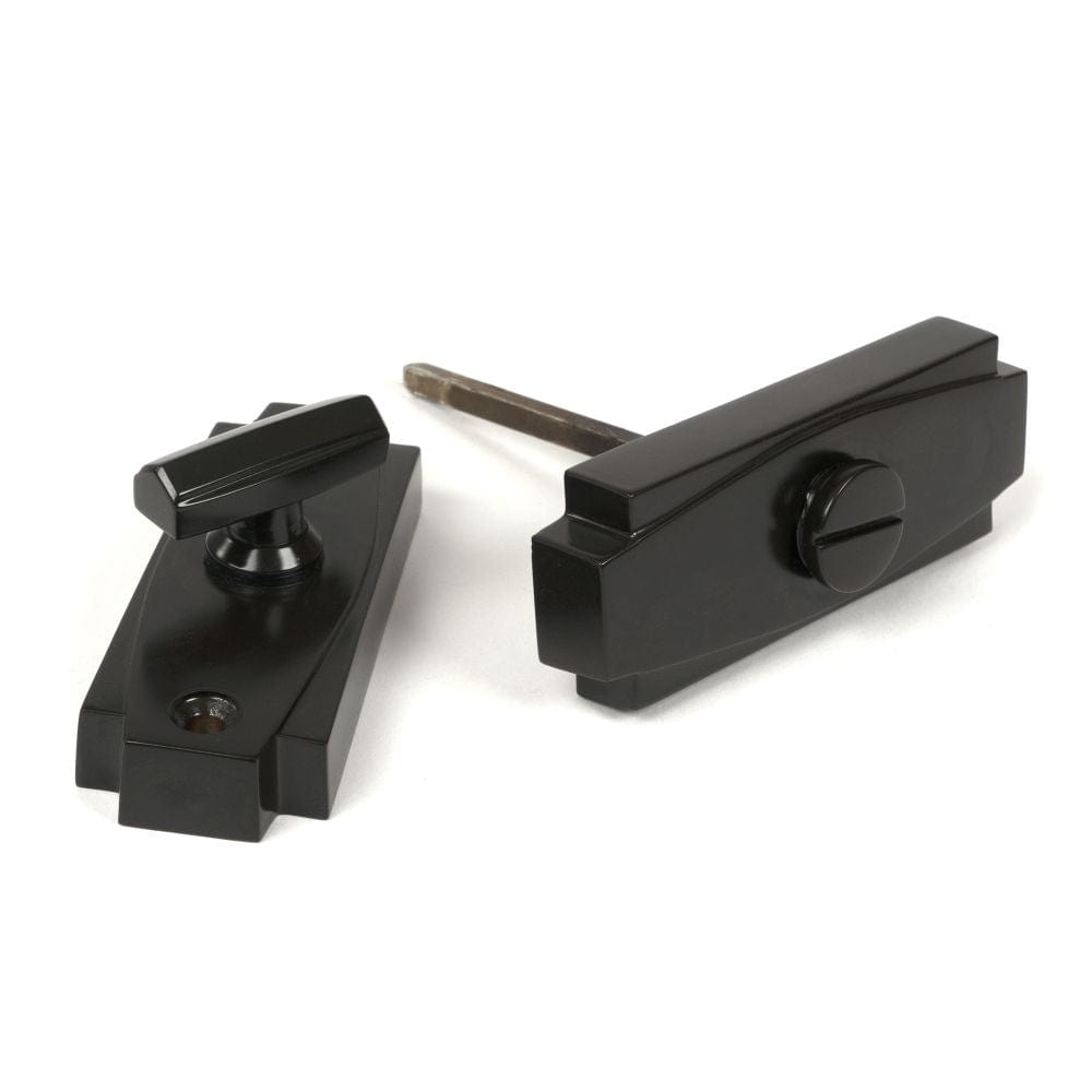 From The Anvil Door Furniture Aged Bronze / No From The Anvil - Aged Bronze Art Deco Thumbturn