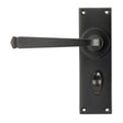 From The Anvil Door Furniture Aged Bronze / Bathroom Lock Handles From The Anvil - Aged Bronze Avon Lever Bathroom Set