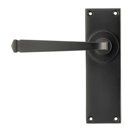 From The Anvil Door Furniture Aged Bronze / Latch Handles From The Anvil - Aged Bronze Avon Lever Latch Set