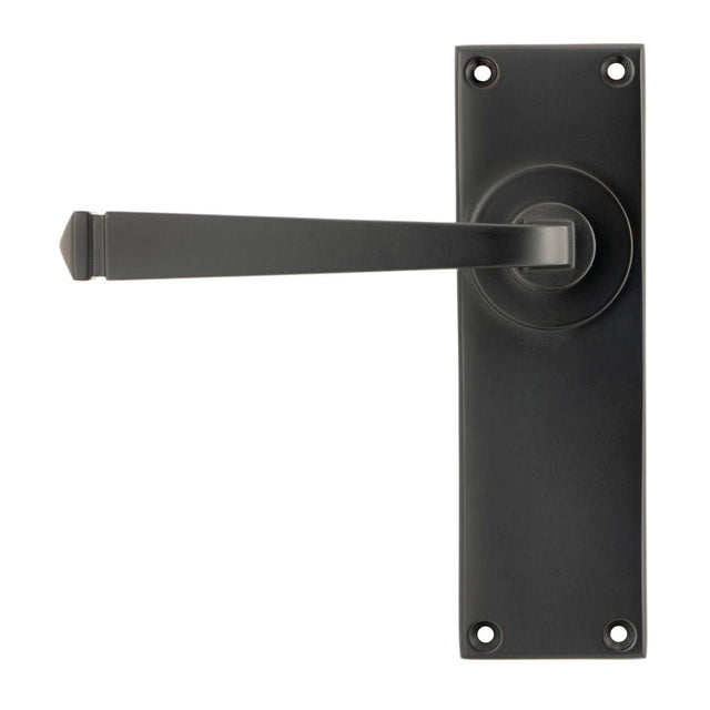 From The Anvil Door Furniture Aged Bronze / Latch Handles From The Anvil - Aged Bronze Avon Lever Latch Set