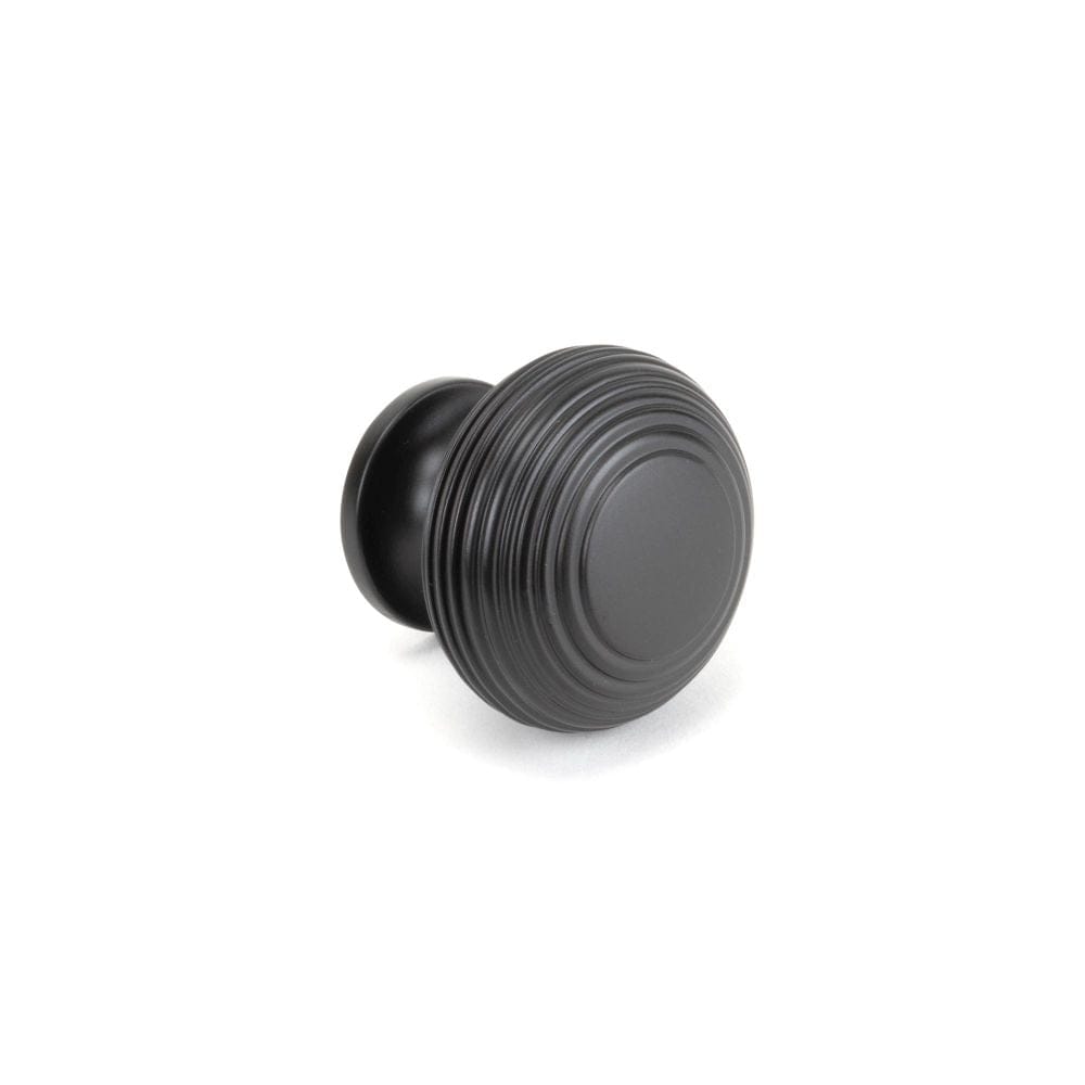 From The Anvil Cabinet Hardware Aged Bronze / Cabinet Knobs / 40mm Dia. From The Anvil - Aged Bronze Beehive Cabinet Knob 40mm